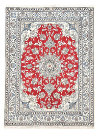 Tapis persan - Nain - 200 x 149 cm - rouge