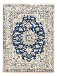 Tapis persan - Nain - 198 x 149 cm - bleu