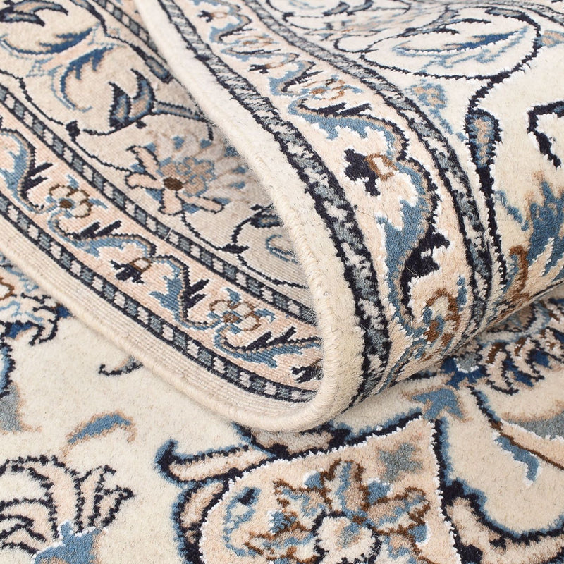 Tapis persan - Nain - 200 x 144 cm - beige clair