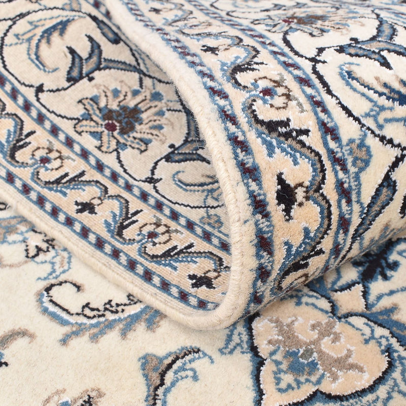 Tapis persan - Nain - 200 x 152 cm - beige clair