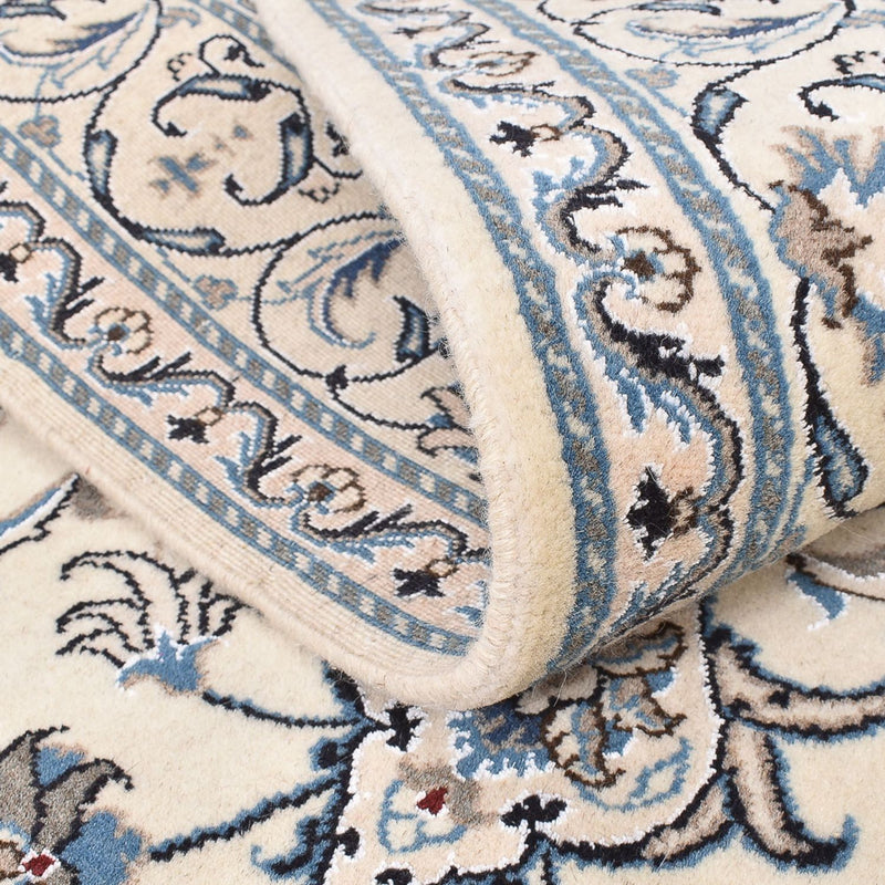 Tapis persan - Nain - 195 x 150 cm - beige clair