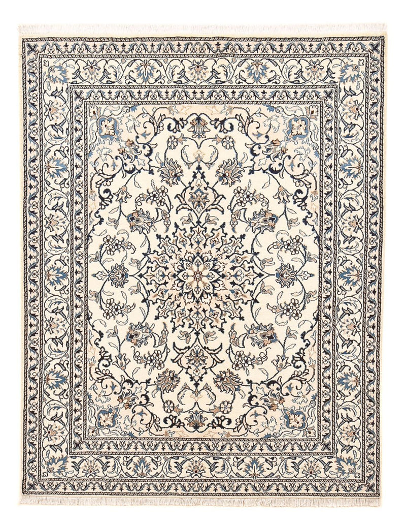 Tapis persan - Nain - 195 x 150 cm - beige clair