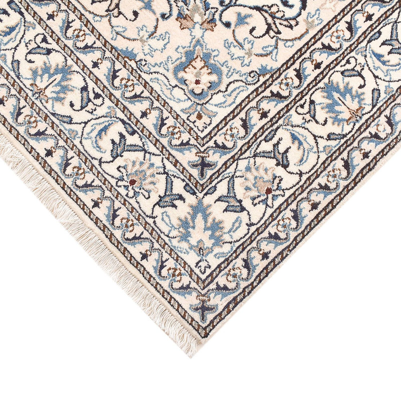 Tapis persan - Nain - 195 x 150 cm - beige clair