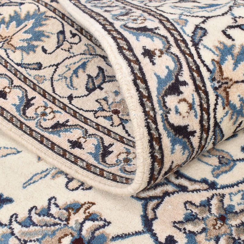 Tapis persan - Nain - 195 x 150 cm - beige clair