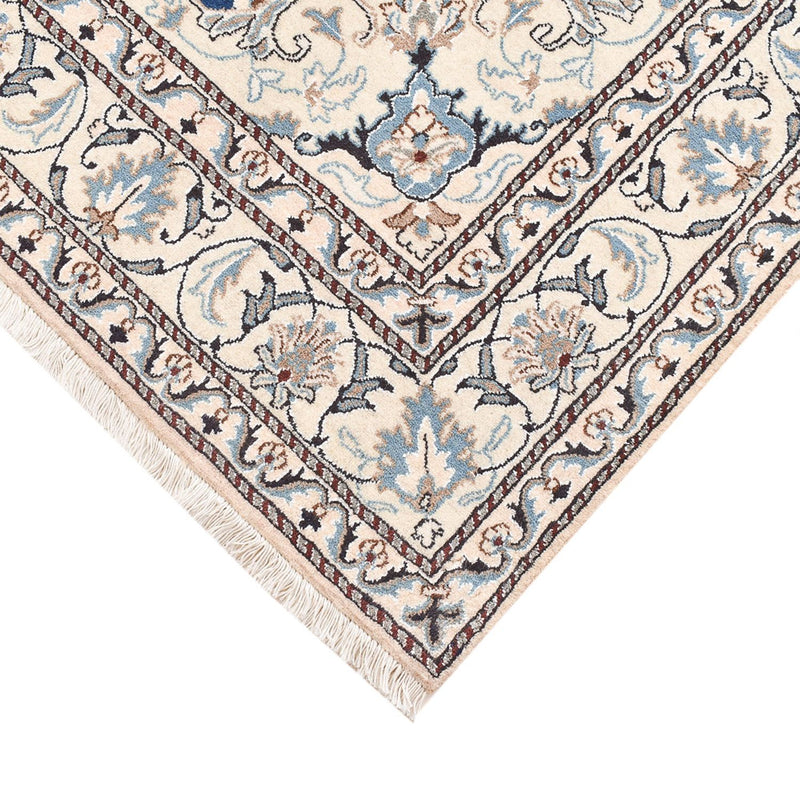 Tapis persan - Nain - 212 x 147 cm - bleu