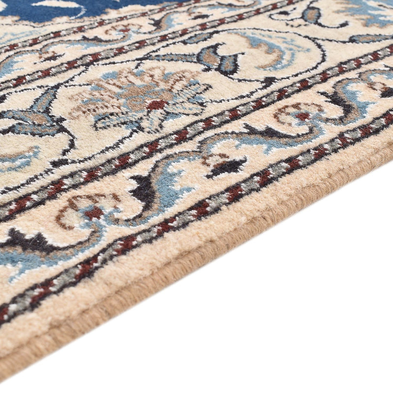 Tapis persan - Nain - 212 x 147 cm - bleu