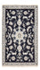 Tapis persan - Nain - 140 x 87 cm - bleu foncé