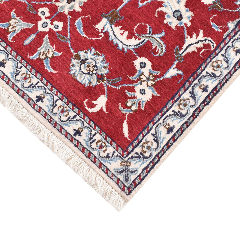 Tapis persan - Nain - 137 x 90 cm - rouge