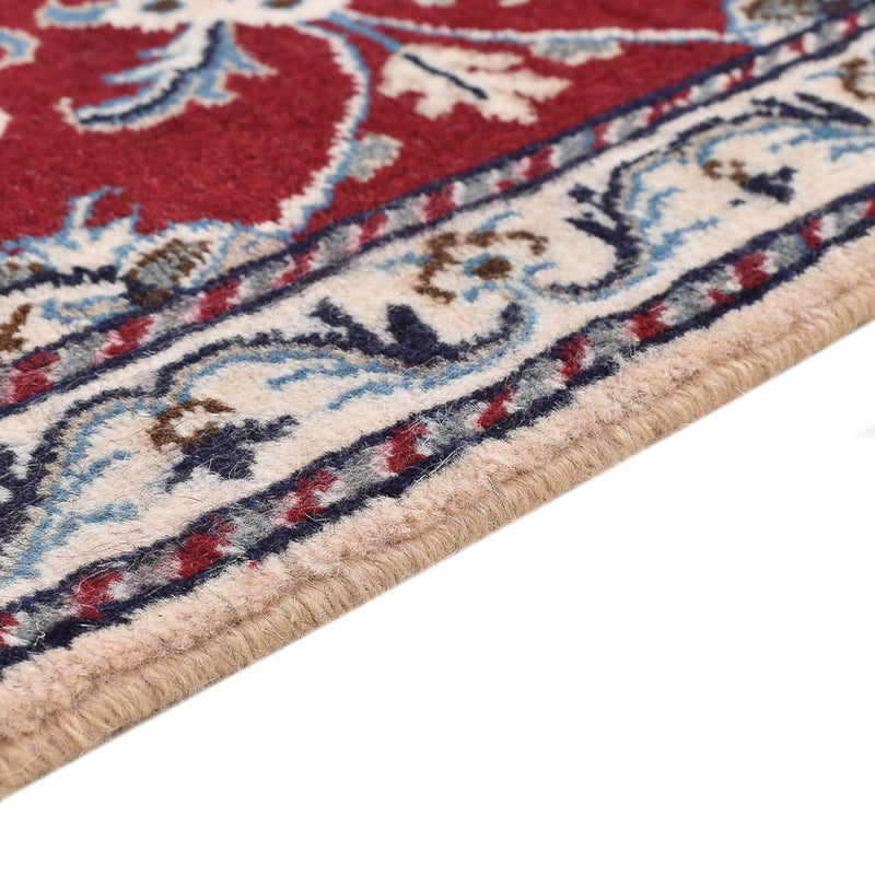 Tapis persan - Nain - 137 x 90 cm - rouge
