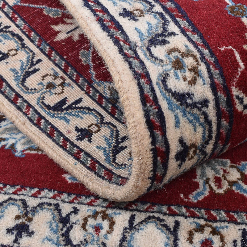 Tapis persan - Nain - 137 x 90 cm - rouge