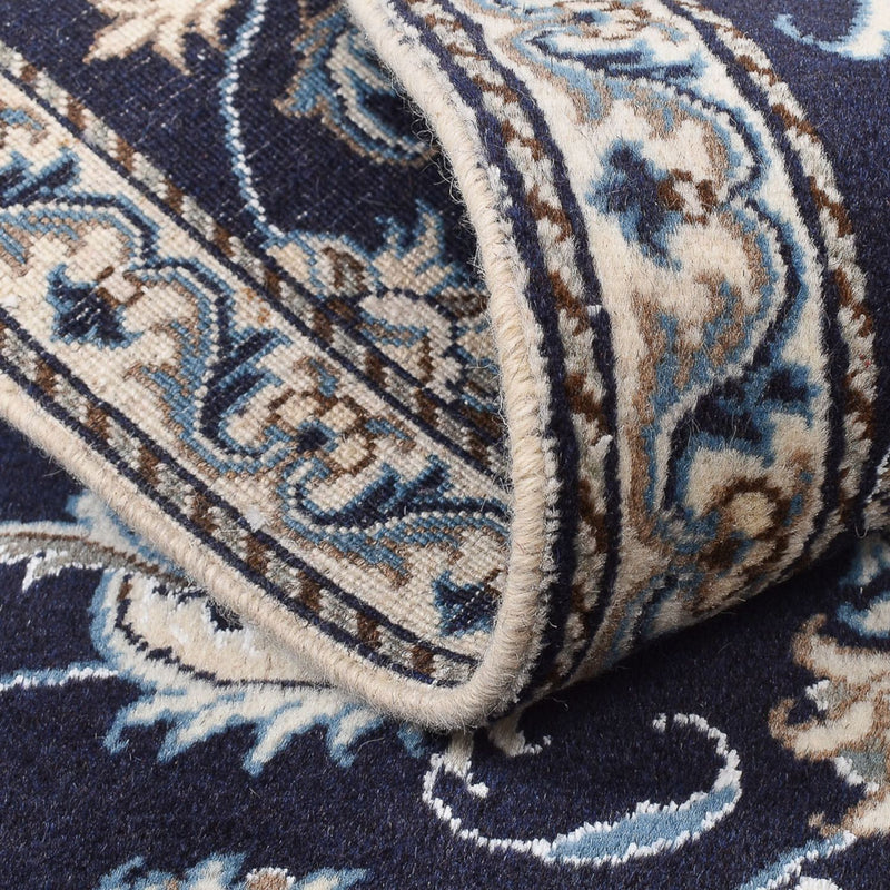 Tapis persan - Nain - 140 x 87 cm - beige foncé