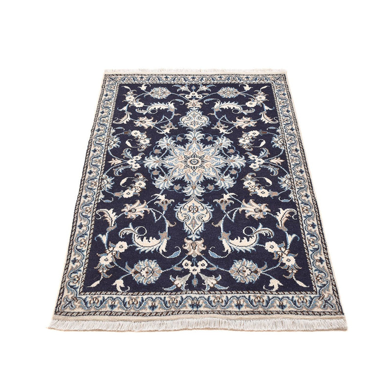 Tapis persan - Nain - 140 x 87 cm - beige foncé