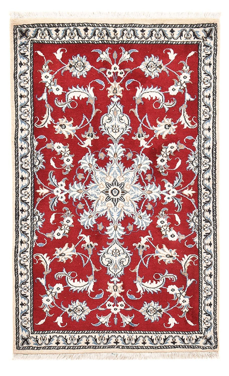 Tapis persan - Nain - 148 x 86 cm - rouge