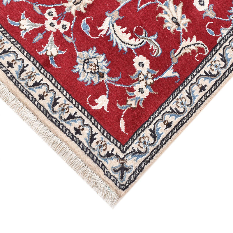 Tapis persan - Nain - 148 x 86 cm - rouge