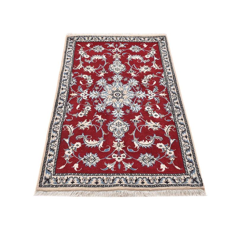 Tapis persan - Nain - 148 x 86 cm - rouge