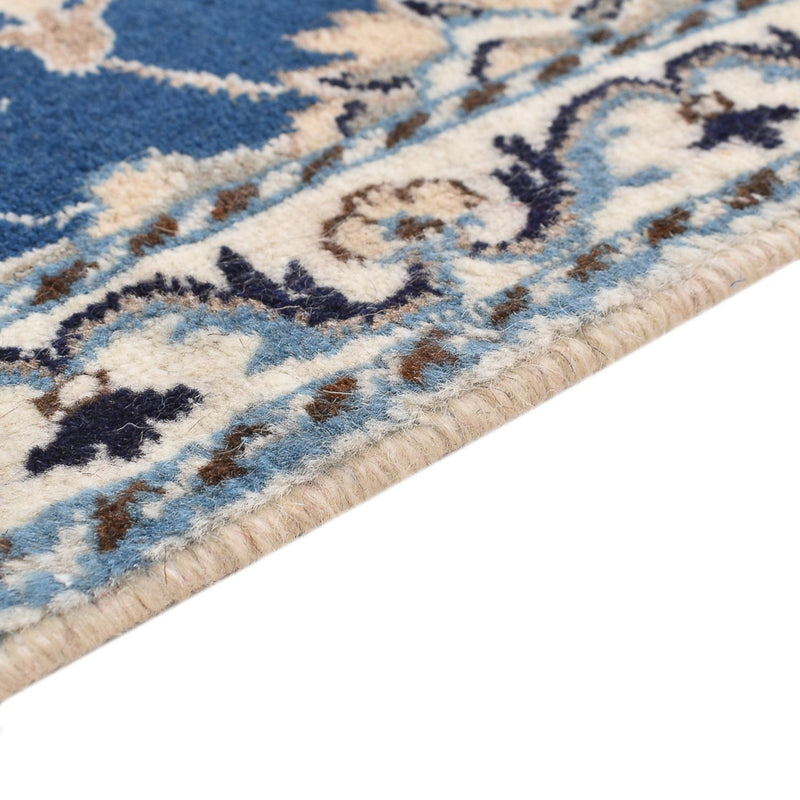 Tapis persan - Nain - 143 x 86 cm - bleu