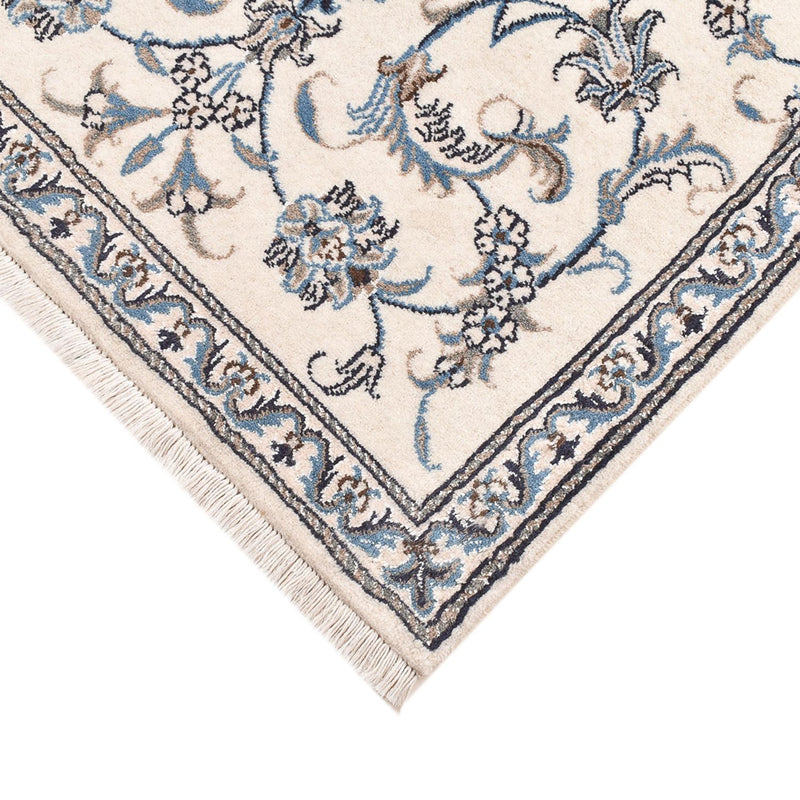 Tapis persan - Nain - 148 x 84 cm - beige clair