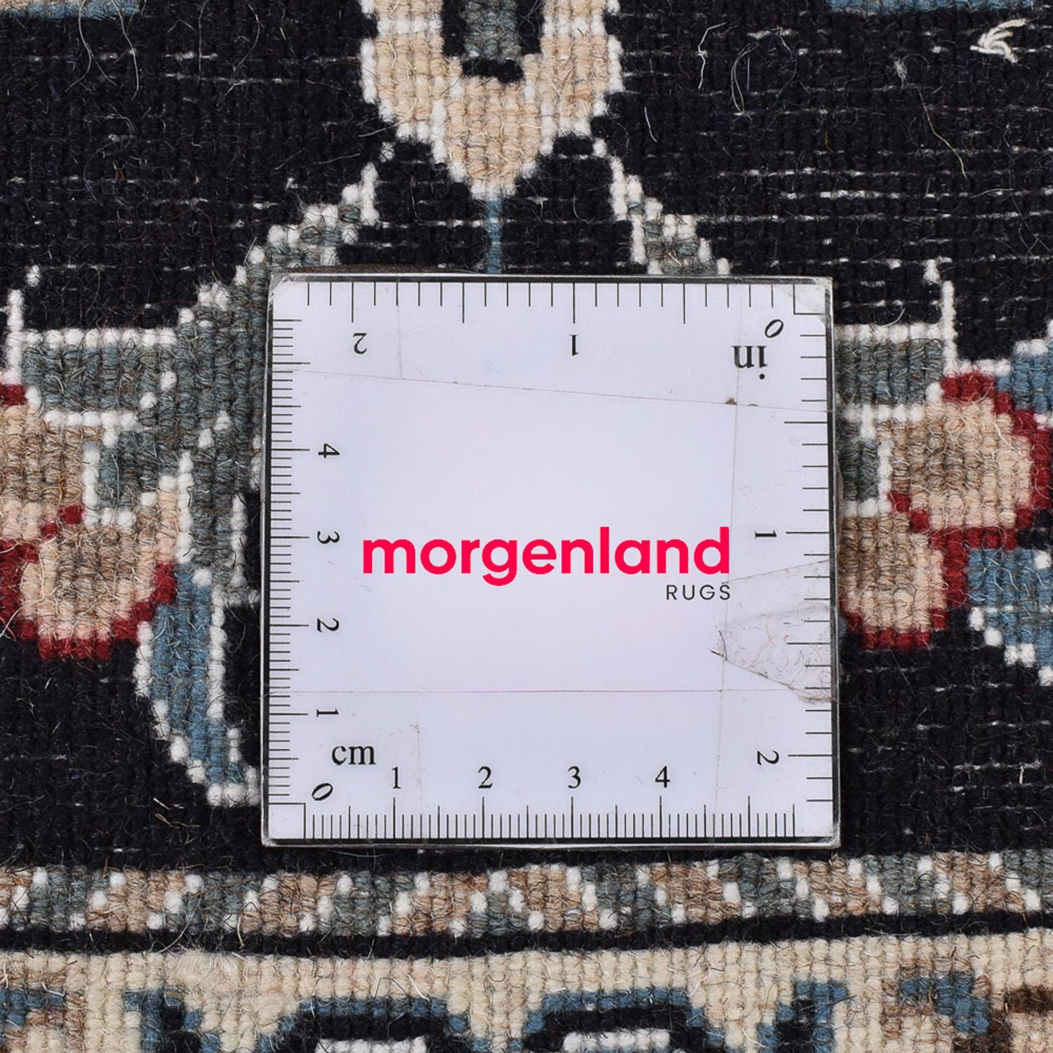 Tapis persan - Nain - 142 x 87 cm - bleu foncé
