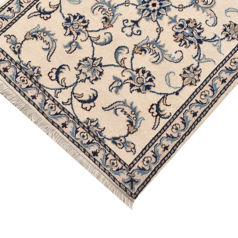 Tapis de couloir Tapis persan - Nain - 289 x 78 cm - beige