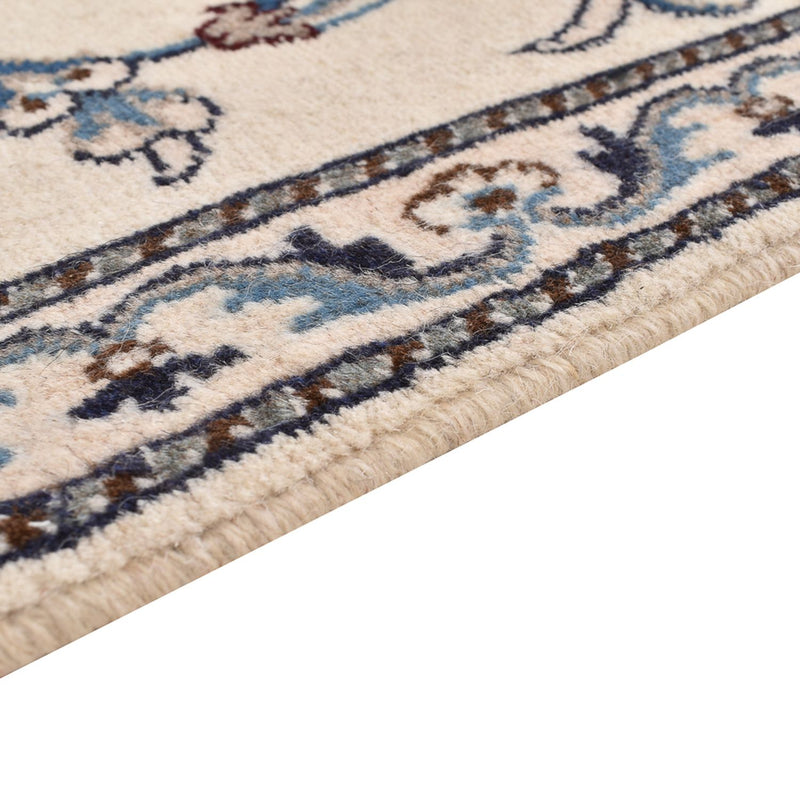 Tapis de couloir Tapis persan - Nain - 287 x 80 cm - beige