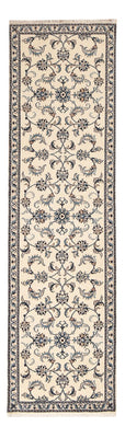 Tapis de couloir Tapis persan - Nain - 288 x 78 cm - beige