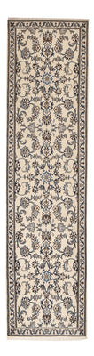 Tapis de couloir Tapis persan - Nain - 292 x 75 cm - beige