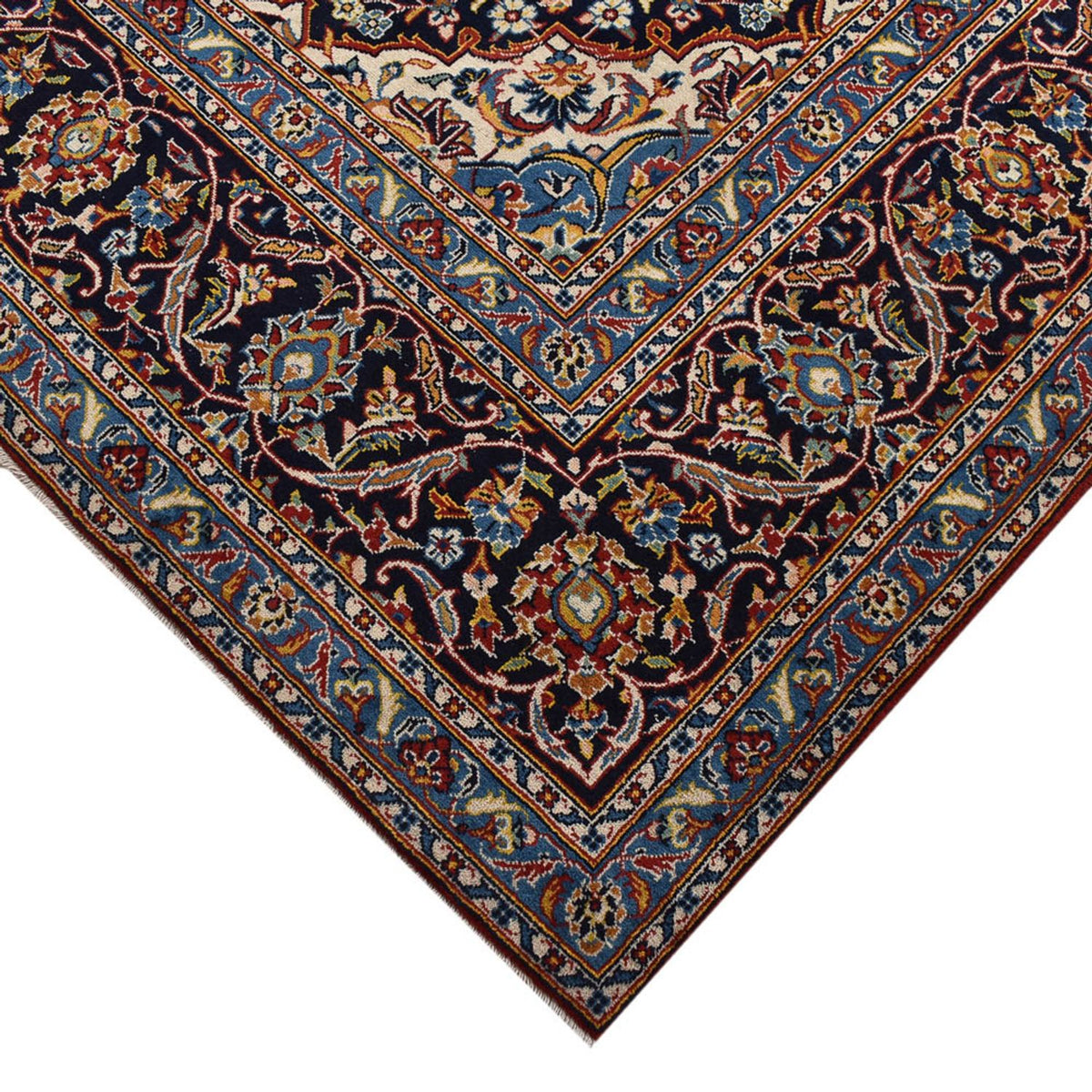 Tapis persan - Keshan - 392 x 264 cm - rouge