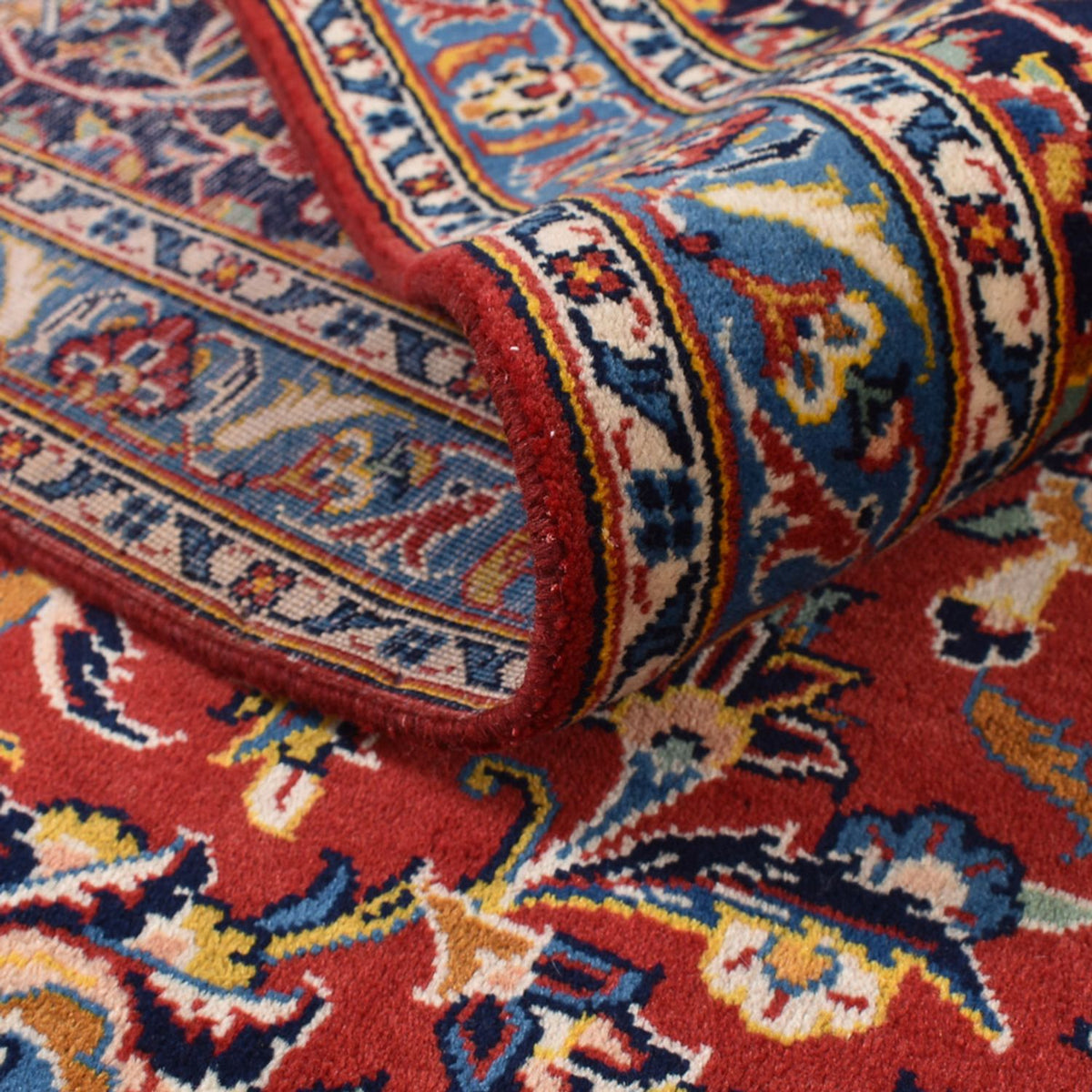 Tapis persan - Keshan - 392 x 264 cm - rouge