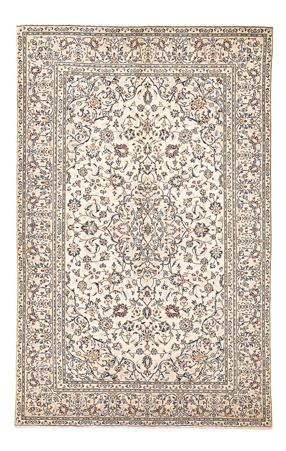 Tapis persan - Keshan - 293 x 192 cm - beige