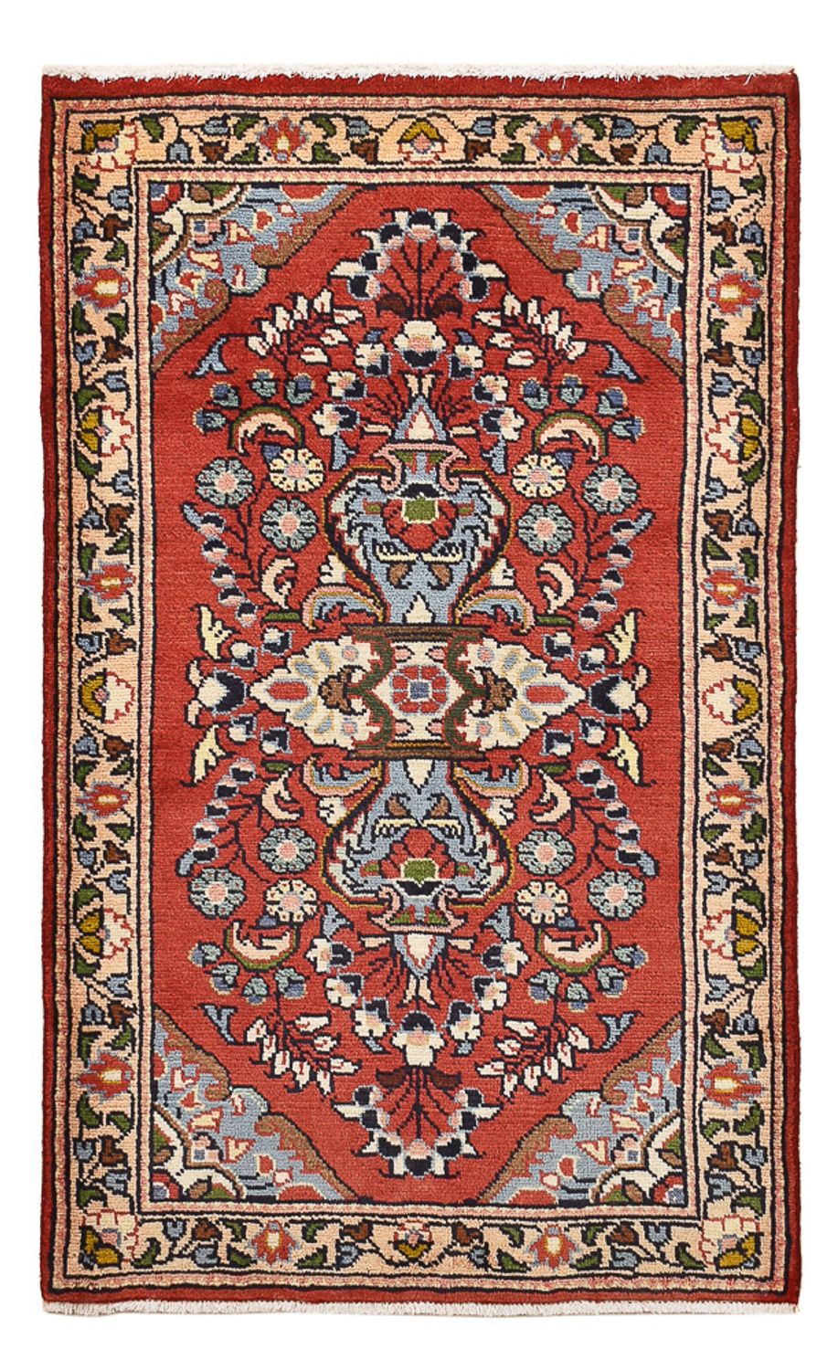 Tapis persan - Nomadic - 122 x 75 cm - rouge