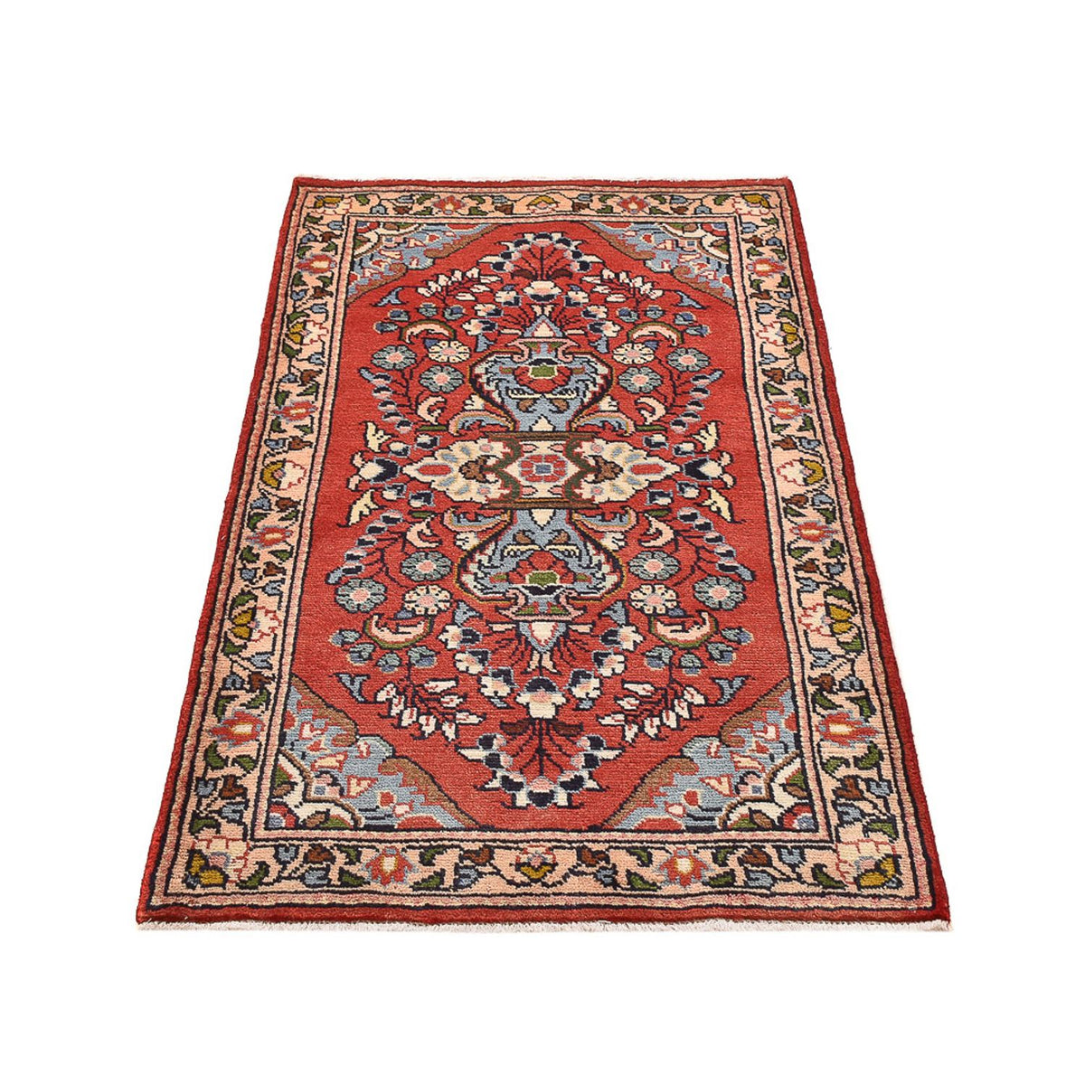 Tapis persan - Nomadic - 122 x 75 cm - rouge