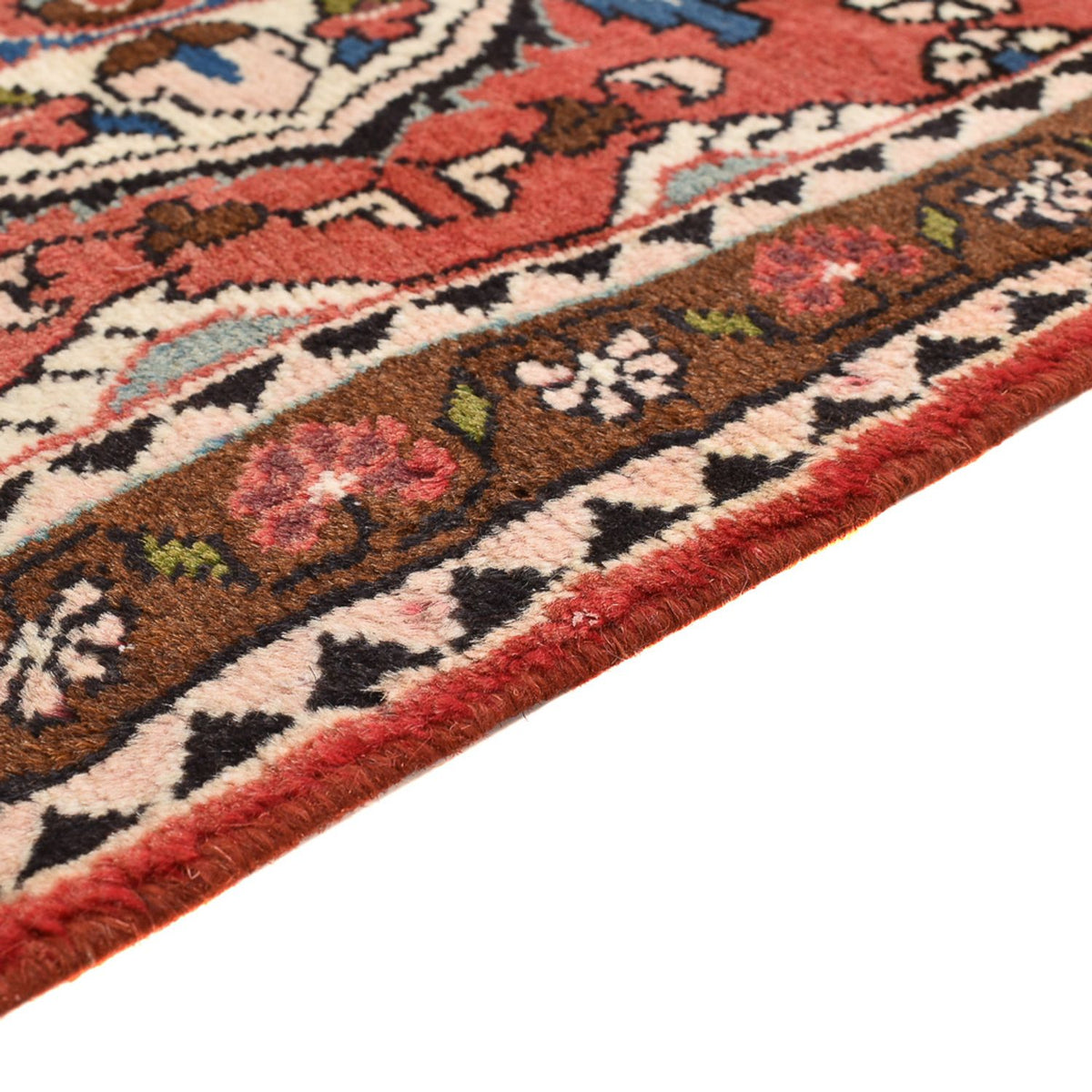 Tapis persan - Nomadic - 127 x 70 cm - rouge clair