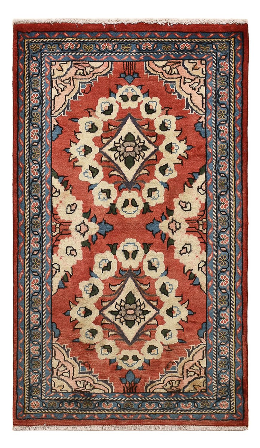 Tapis persan - Nomadic - 133 x 80 cm - rouge