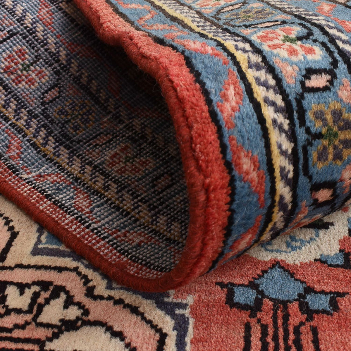 Tapis persan - Nomadic - 133 x 80 cm - rouge