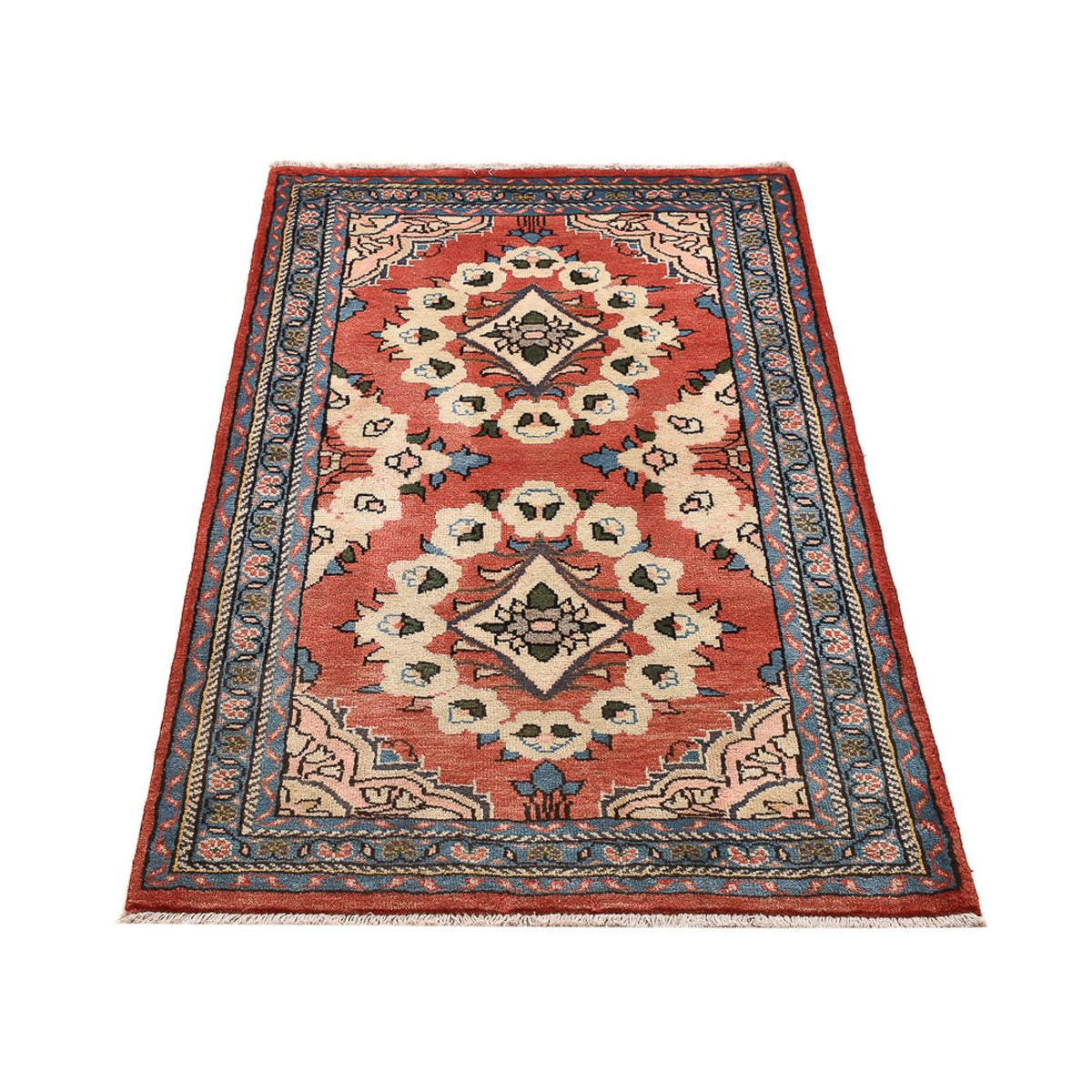 Tapis persan - Nomadic - 133 x 80 cm - rouge