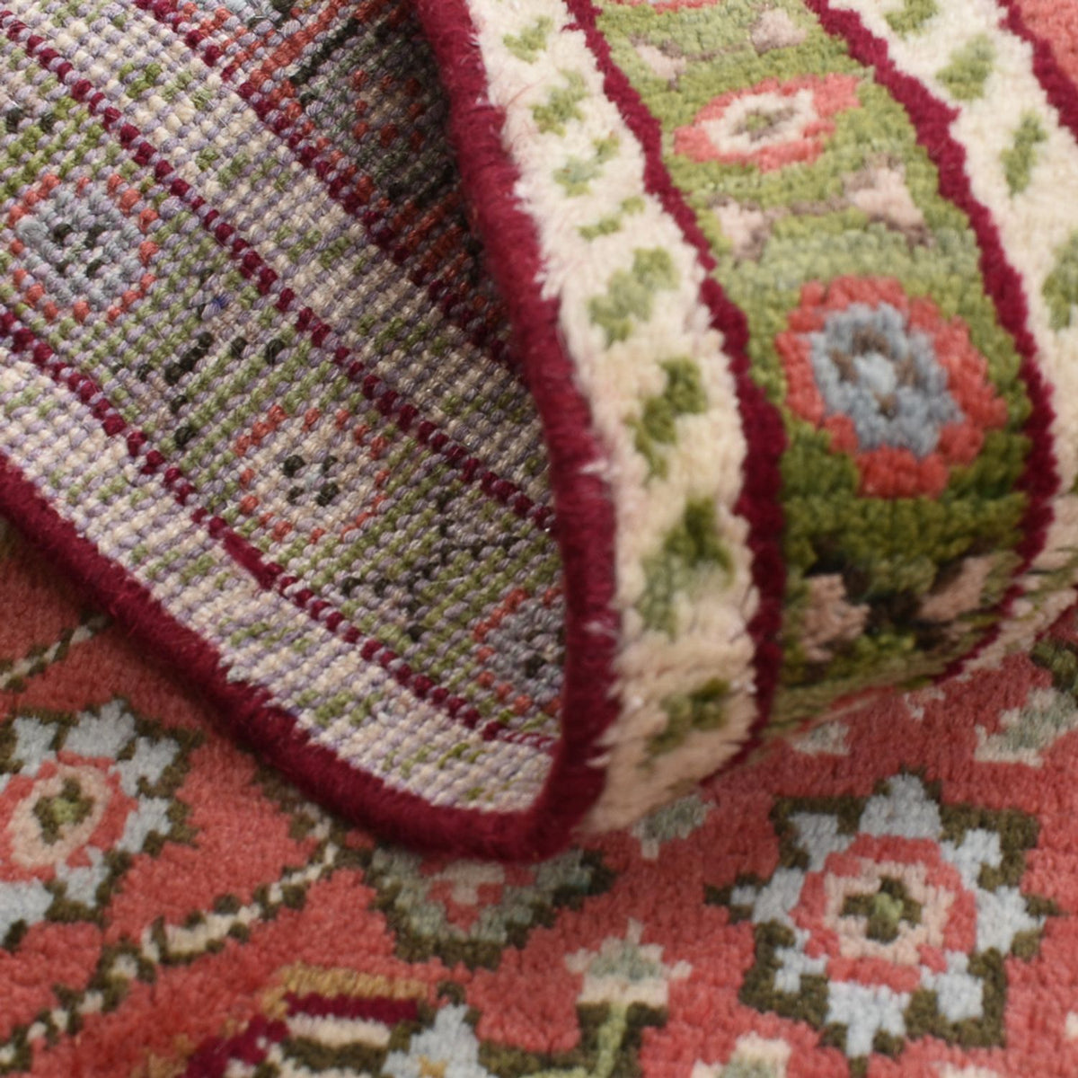 Tapis persan - Classique - 132 x 70 cm - rouge clair