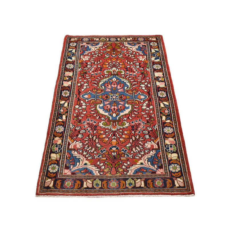 Tapis persan - Nomadic - 142 x 76 cm - rouge
