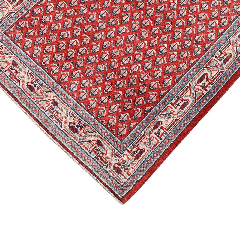 Tapis persan - Mir - 135 x 66 cm - rouge foncé