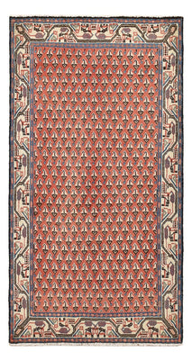 Tapis persan - Mir - 123 x 62 cm - rouge clair