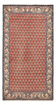 Tapis persan - Mir - 123 x 62 cm - rouge clair