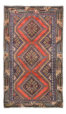 Tapis persan - Nomadic - 119 x 70 cm - rouge