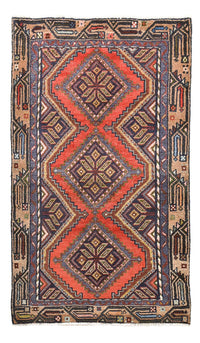 Tapis persan - Nomadic - 119 x 70 cm - rouge