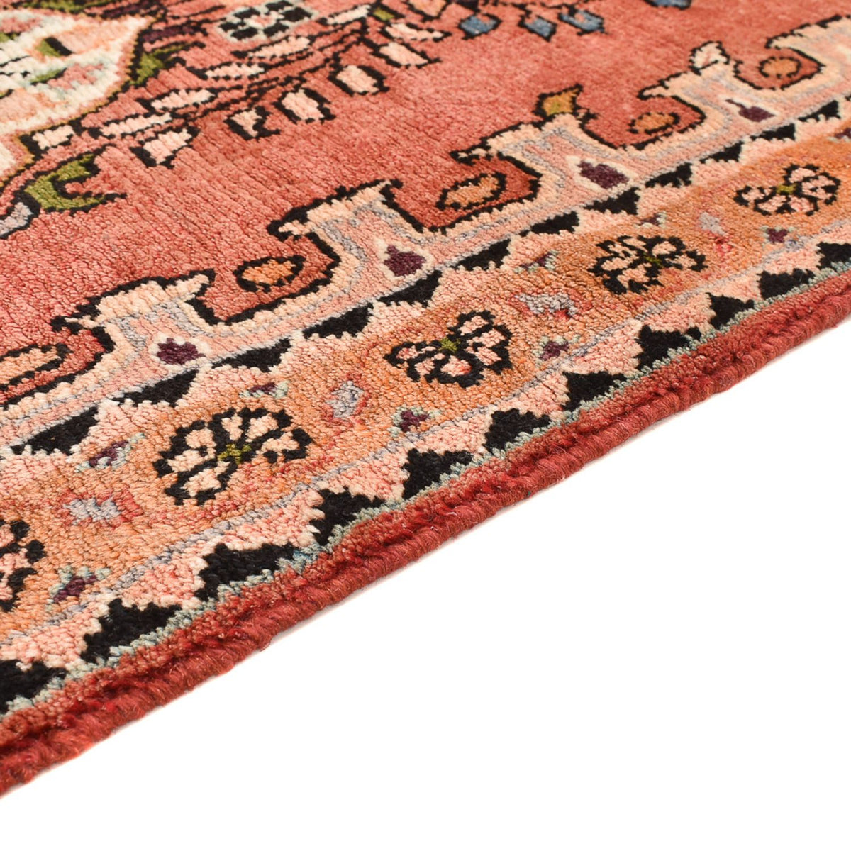 Tapis de couloir Tapis persan - Nomadic - 160 x 73 cm - rouge
