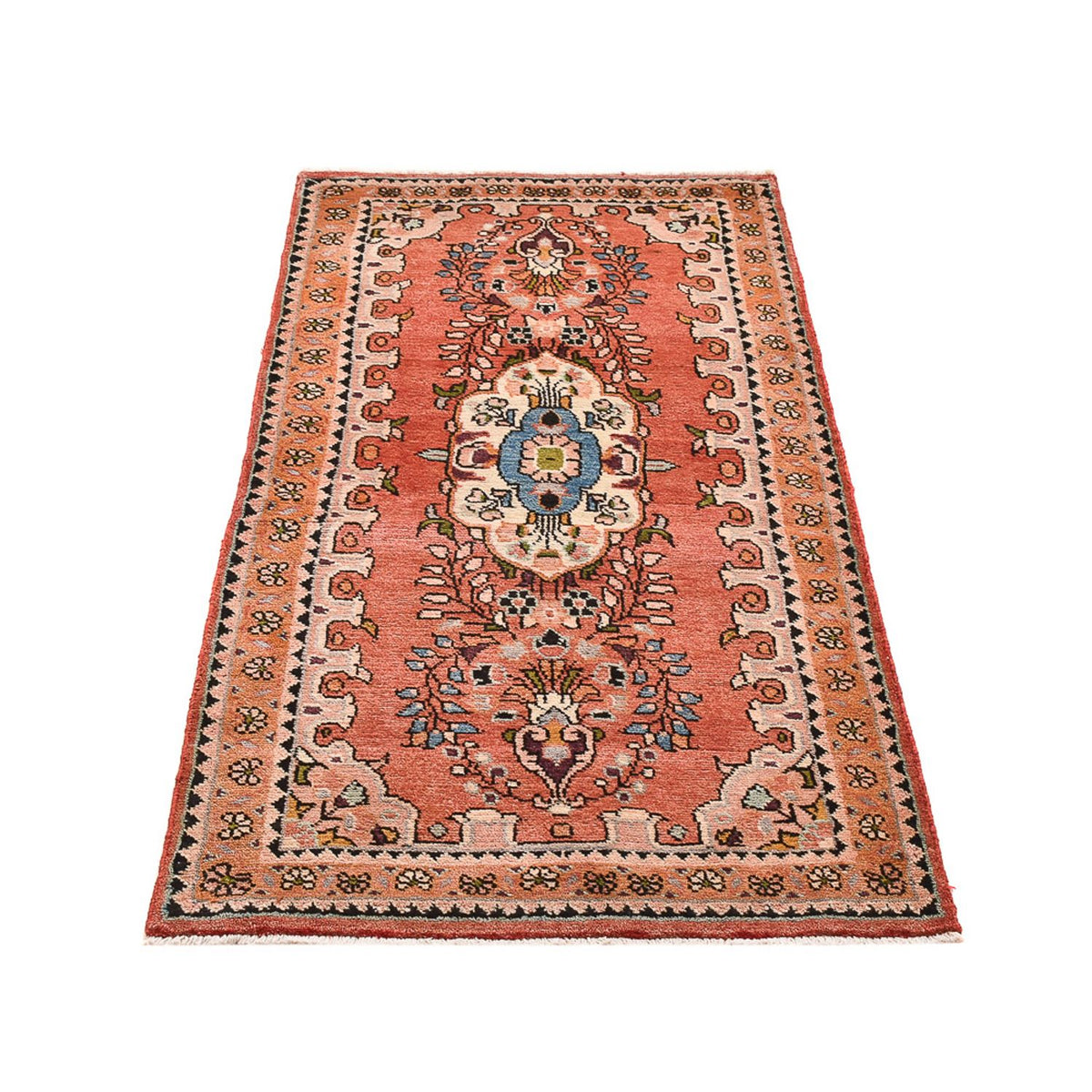 Tapis de couloir Tapis persan - Nomadic - 160 x 73 cm - rouge