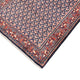 Tapis persan - Mir - 129 x 63 cm - rouge foncé