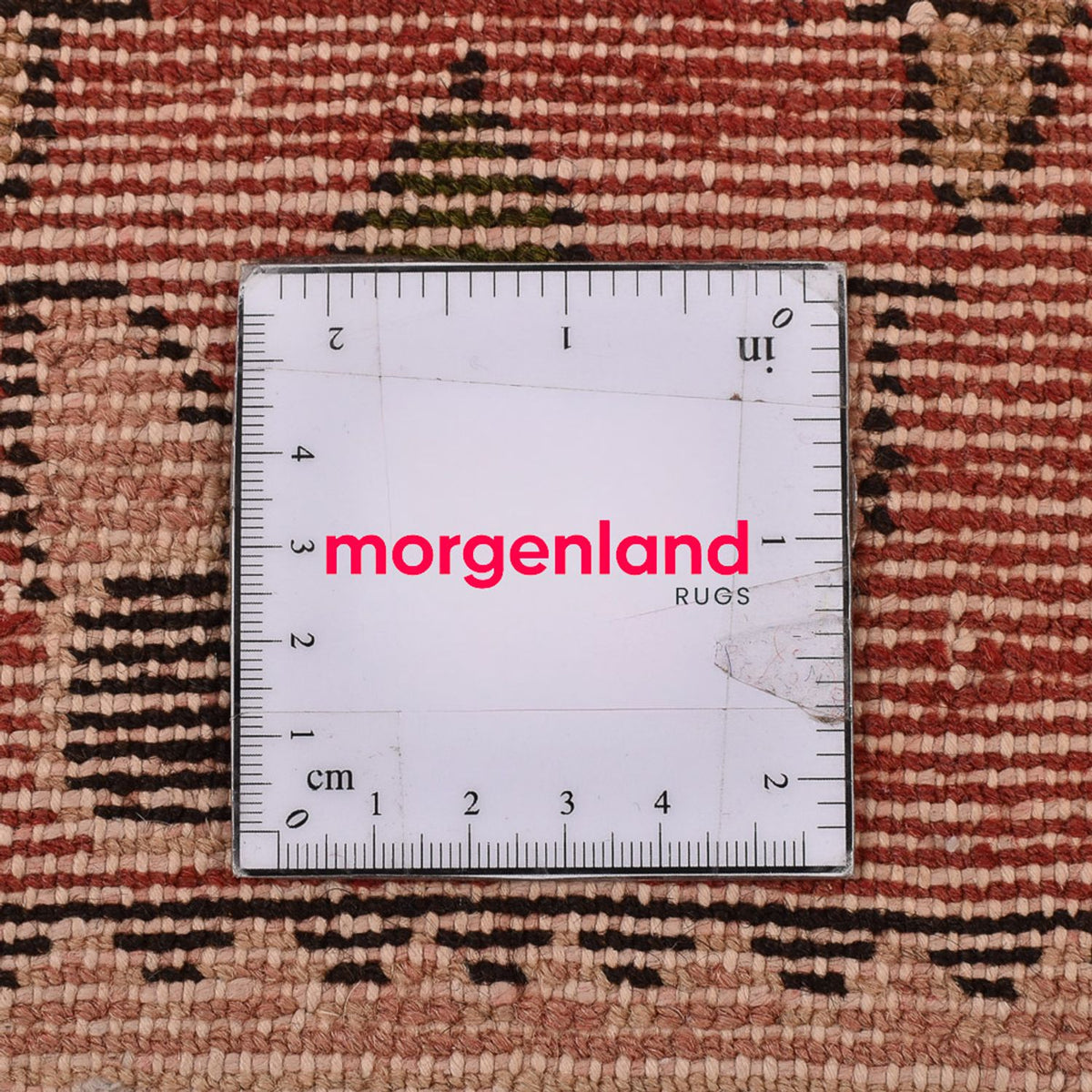 Tapis persan - Nomadic - 153 x 79 cm - rouge clair