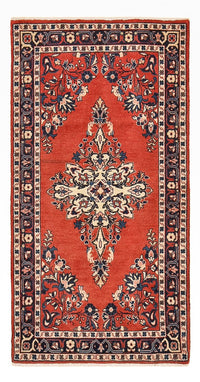 Tapis persan - Classique - 127 x 65 cm - rouge