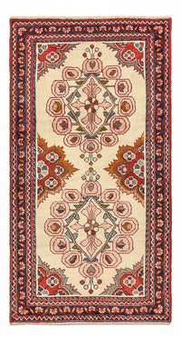 Tapis persan - Nomadic - 128 x 68 cm - beige