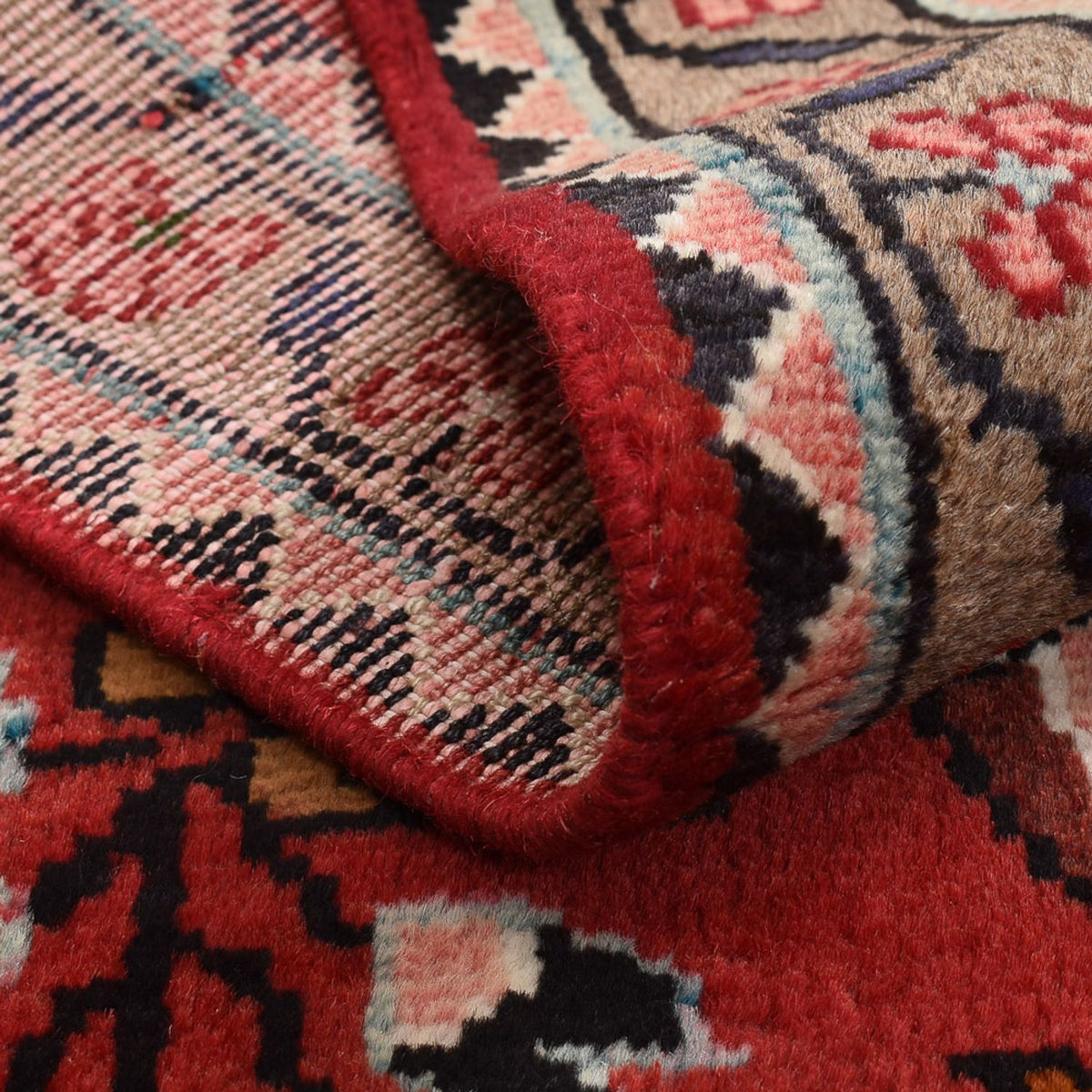 Tapis persan - Nomadic - 128 x 60 cm - rouge