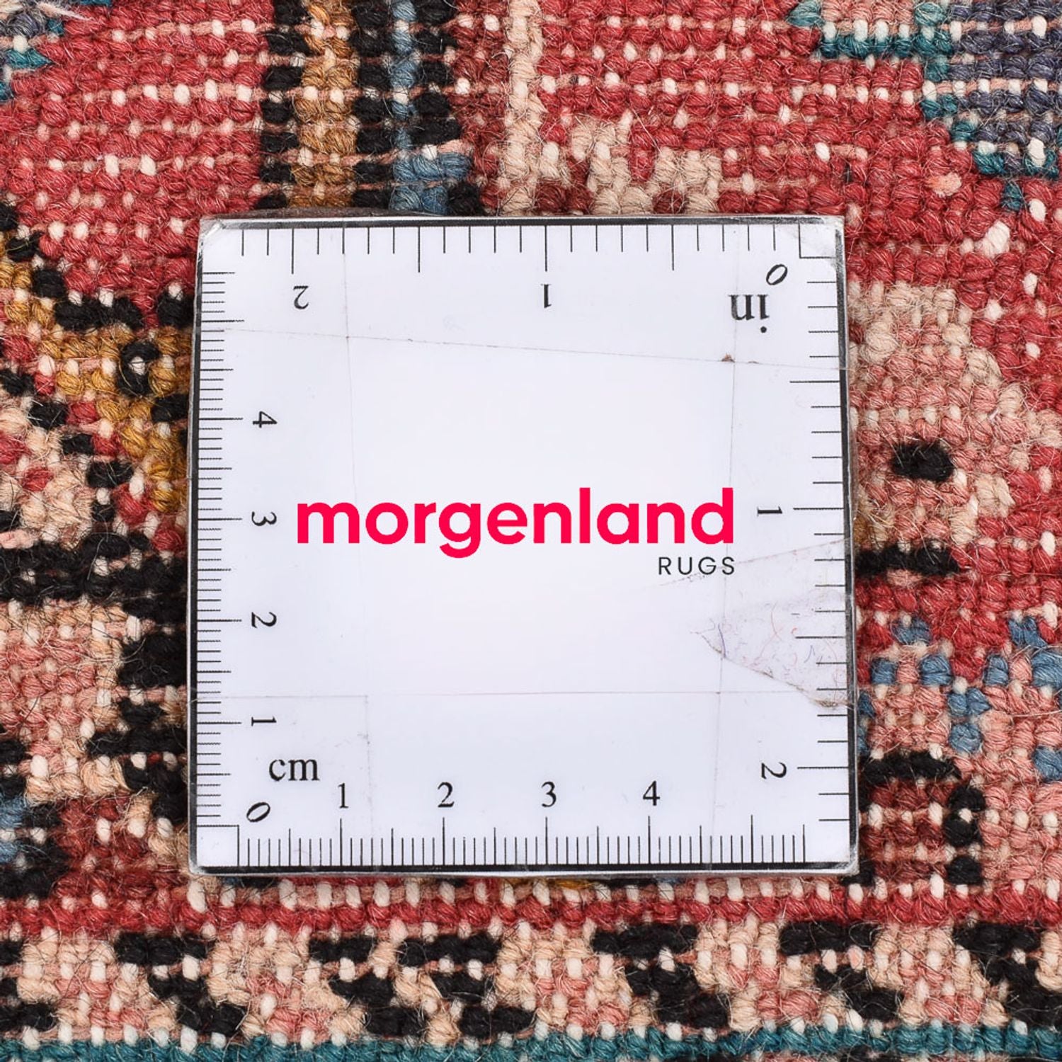 Tapis persan - Nomadic - 107 x 70 cm - rouge clair
